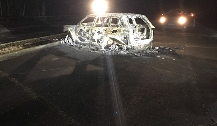 Rutherford County Officials Seek Public's Aid After Stolen Vehicle from Smyrna Found Burned in Murfreesboro