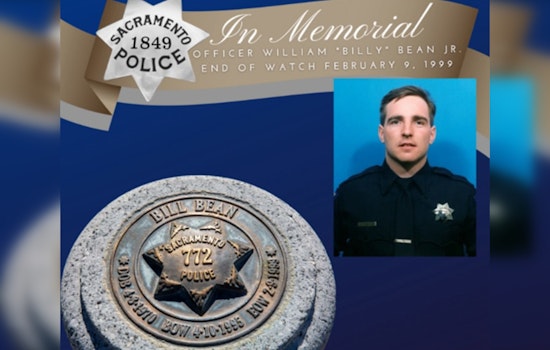 Sacramento Police Department Honors Legacy of Fallen Officer William Bean Jr. on 26th Anniversary of His Passing
