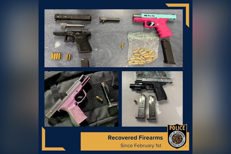 Sacramento Police Escalate Campaign Against Illegal Firearms to Bolster Public Safety