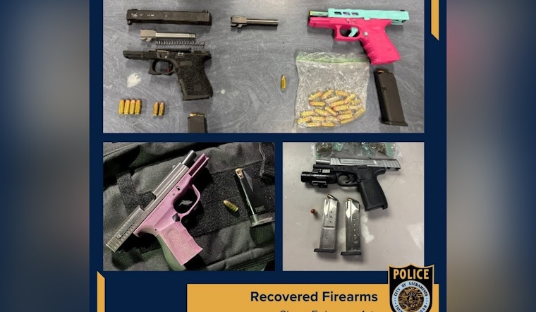 Sacramento Police Escalate Campaign Against Illegal Firearms to Bolster Public Safety