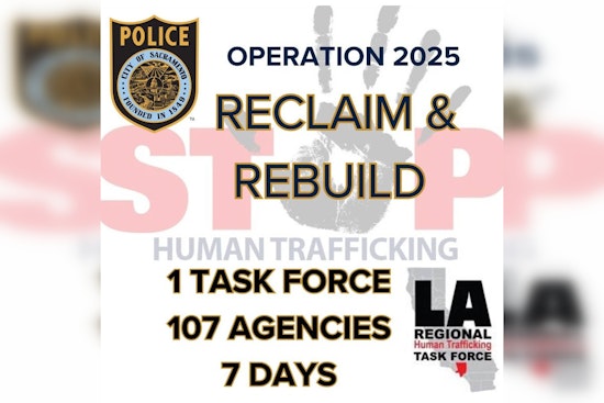 Sacramento Police Join Forces in Operation Reclaim and Rebuild 11 Victims Rescued 2 Suspects Arrested in Human Trafficking Crackdown