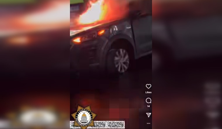 Sacramento Sheriff's Office Arrests Four Juveniles After Car Theft, Arson, and High-Speed Chase in North Highlands