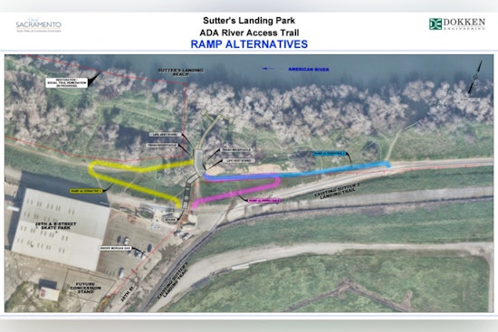 Sacramento's Sutter’s Landing Park Plans ADA Accessible Trail, Seeks Public Input for Inclusive River Access