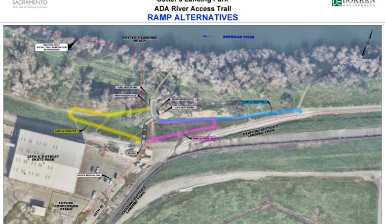 Sacramento's Sutter’s Landing Park Plans ADA Accessible Trail, Seeks Public Input for Inclusive River Access