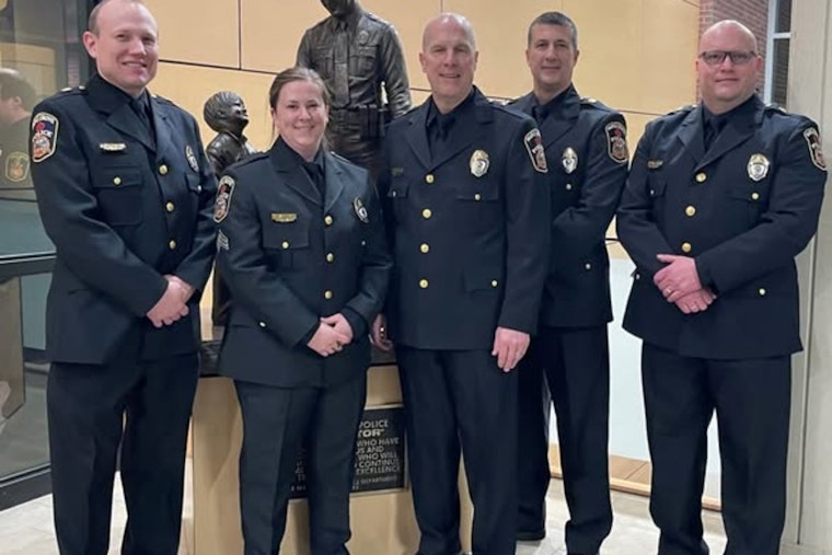 Samantha "Sam" Valerius Sworn In as New Sergeant of Maple Grove Police Department