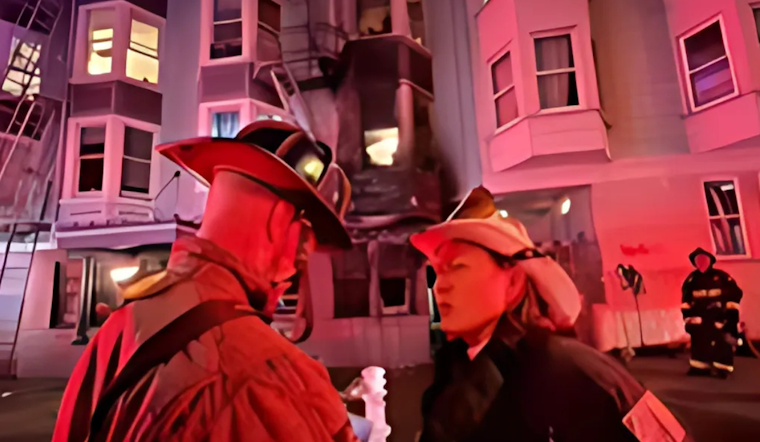San Francisco Firefighters Contain Mission Street Blaze, Rescue Four Cats; Investigation Underway