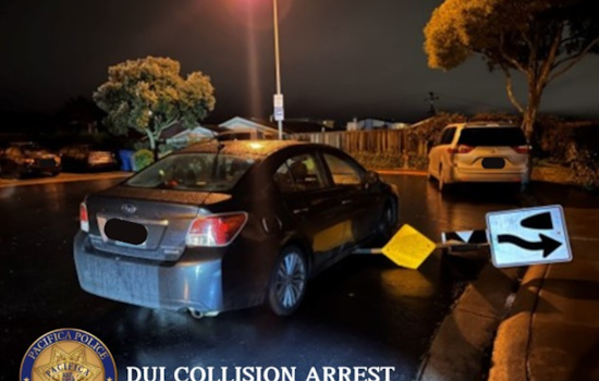 San Francisco Woman Arrested for DUI After Colliding with Parked Car in Pacifica