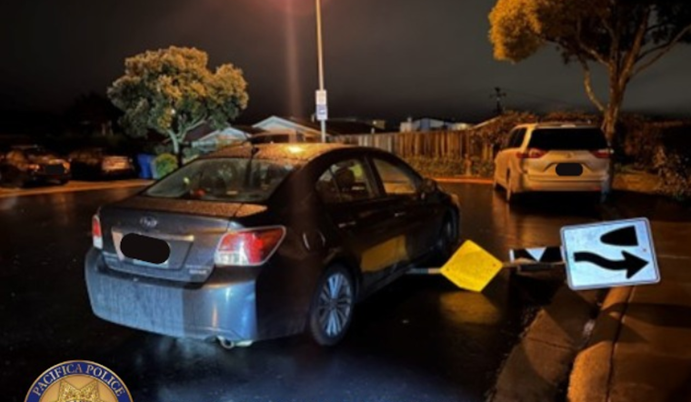 San Francisco Woman Arrested for DUI After Colliding with Parked Car in Pacifica