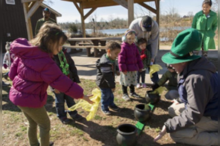 Scott County's Outdoor Recreation School Hosts Leprechaun-Themed Geocaching Adventure for Families and Groups