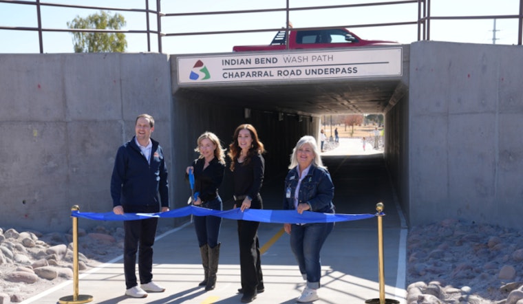 Scottsdale Unveils New Pedestrian Underpass at Hayden and Chaparral Improving Safety and Traffic Flow
