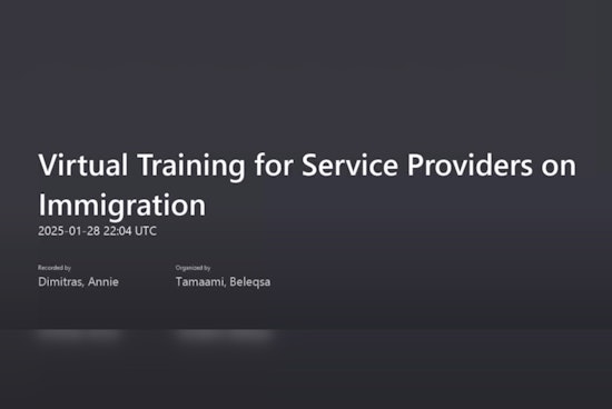 Seattle Hosts Full-House Online Training for Service Providers on Immigration Policy Changes