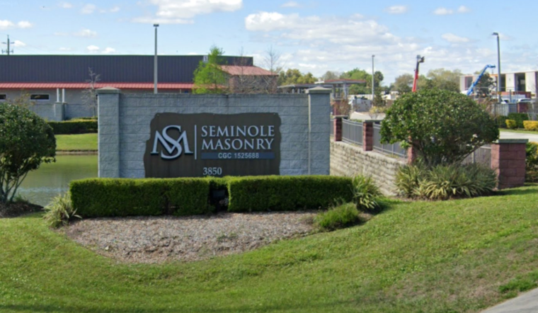 Seminole County Worker in Critical Condition After Being Pinned by Metal Door at Masonry Business