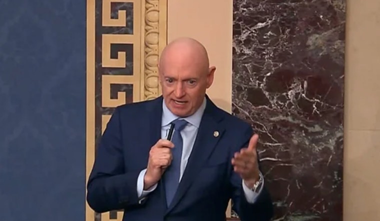 Senator Mark Kelly Challenges Proposed Tax Cuts for the Ultra-Rich, Advocates for Middle Class on Senate Floor