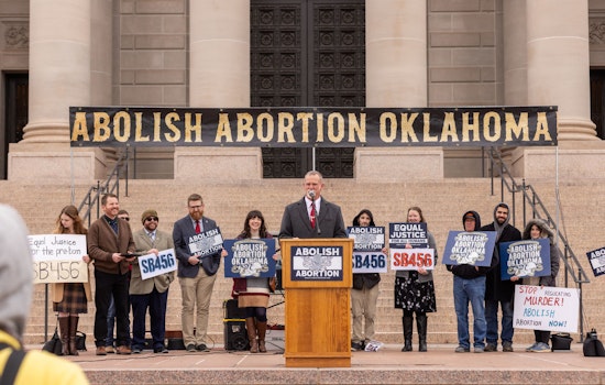 Senator Warren Hamilton Advocates for Stricter Abortion Laws at Oklahoma Capitol's Abolition Day Rally