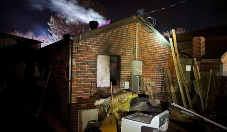 Seven People and Three Cats Displaced Following Overnight Garage Fire in Aurora