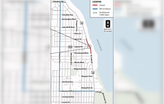 Shorewood's Lake Drive Reconstruction Project to Begin, Major Detours Expected Until Fall 2025