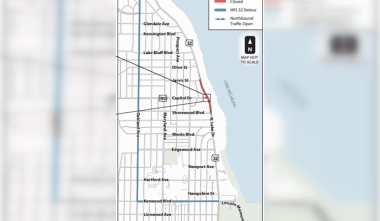 Shorewood's Lake Drive Reconstruction Project to Begin, Major Detours Expected Until Fall 2025