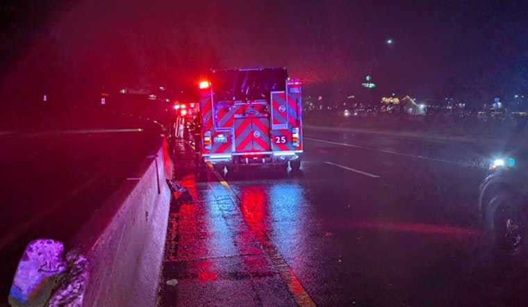 Single-Vehicle Crash on US Highway 50 in El Dorado County Leads to Hospitalization and Highway Damage