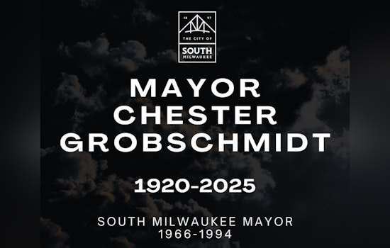 South Milwaukee Honors Late Mayor Chester Chet Grosbchmidt's Decades of Service and Enduring Legacy