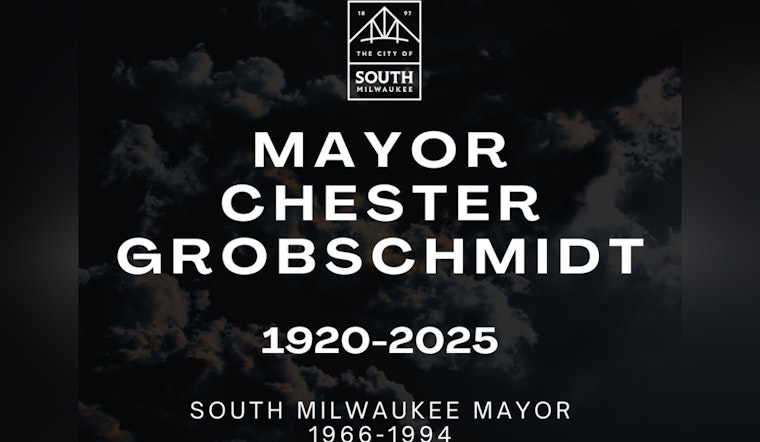 South Milwaukee Honors Late Mayor Chester Chet Grosbchmidt's Decades of Service and Enduring Legacy