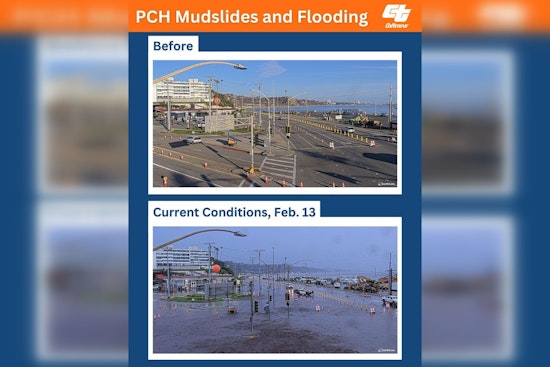 Southern California's Pacific Coast Highway Shut by Mudslides Amid Potent Storm