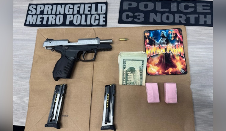 Springfield Man Charged with Firearm and Drug Offenses Following Police Seizure on High Street