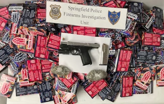Springfield Police Seize Stolen Firearm and Drugs, Arrest Two on Valentine's Day Traffic Stop