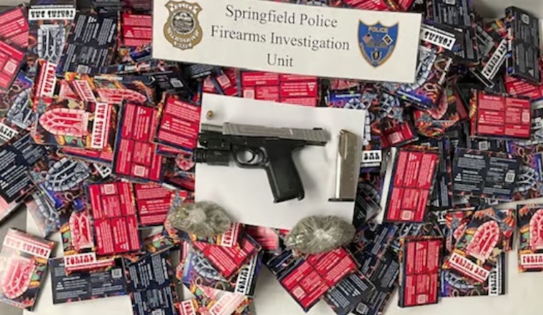 Springfield Police Seize Stolen Firearm and Drugs, Arrest Two on Valentine's Day Traffic Stop