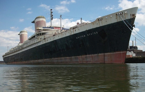 SS United States Embarks on Final Voyage Past South Florida Before Becoming Artificial Reef