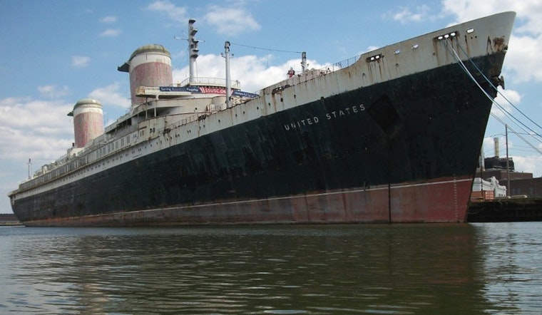 SS United States Embarks on Final Voyage Past South Florida Before Becoming Artificial Reef