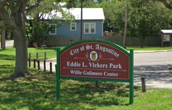 St. Augustine Celebrates Revitalization of Eddie Vickers Park and Willie Galimore Community Center with Grand Opening Ceremony