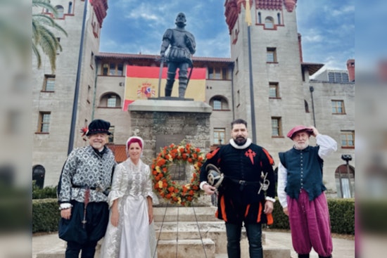 St. Augustine to Celebrate 506th Anniversary of Founder Pedro Menendez de Avilés with Special Ceremony