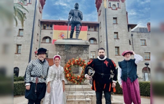 St. Augustine to Celebrate 506th Anniversary of Founder Pedro Menendez de Avilés with Special Ceremony