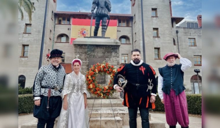 St. Augustine to Celebrate 506th Anniversary of Founder Pedro Menendez de Avilés with Special Ceremony