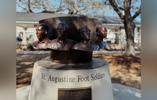 St. Augustine Unveils Foot Soldiers Monument, Honoring Civil Rights Activists' Courageous Legacy