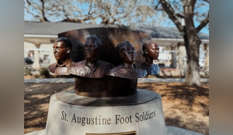 St. Augustine Unveils Foot Soldiers Monument, Honoring Civil Rights Activists' Courageous Legacy