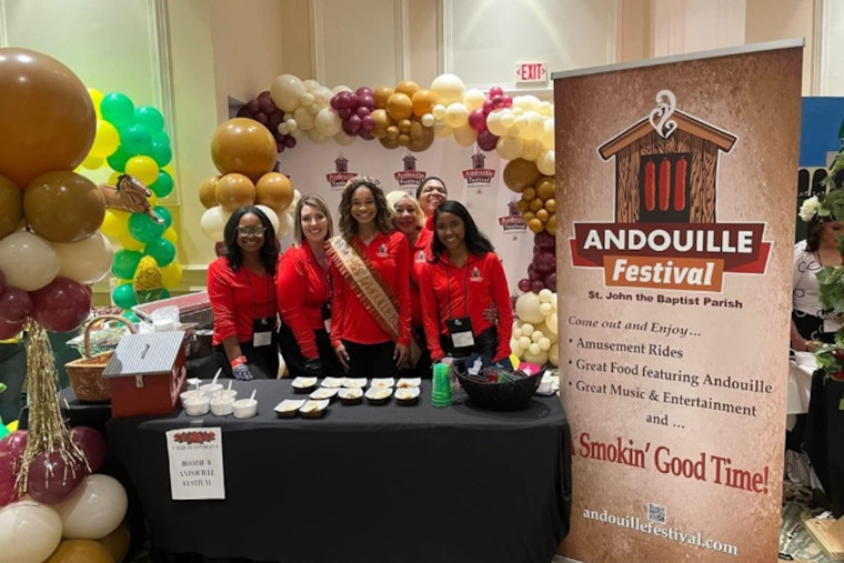 St. John Parish Delights Louisiana Fairgoers with Andouille Tacos and Miss Andouille Queen's Pageant Bid at LAFF Convention