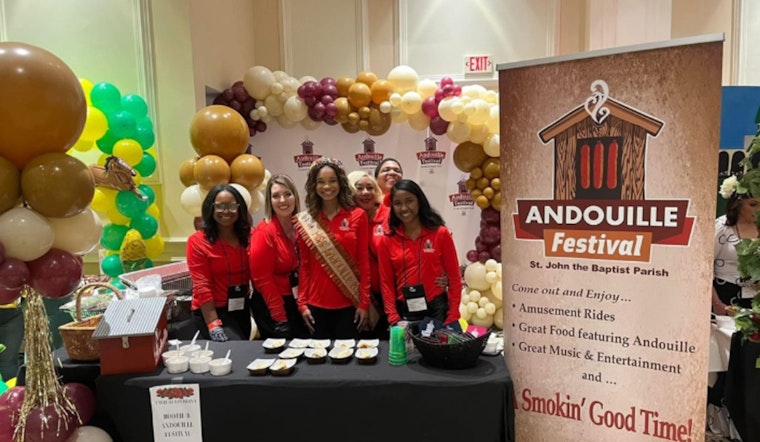 St. John Parish Delights Louisiana Fairgoers with Andouille Tacos and Miss Andouille Queen's Pageant Bid at LAFF Convention