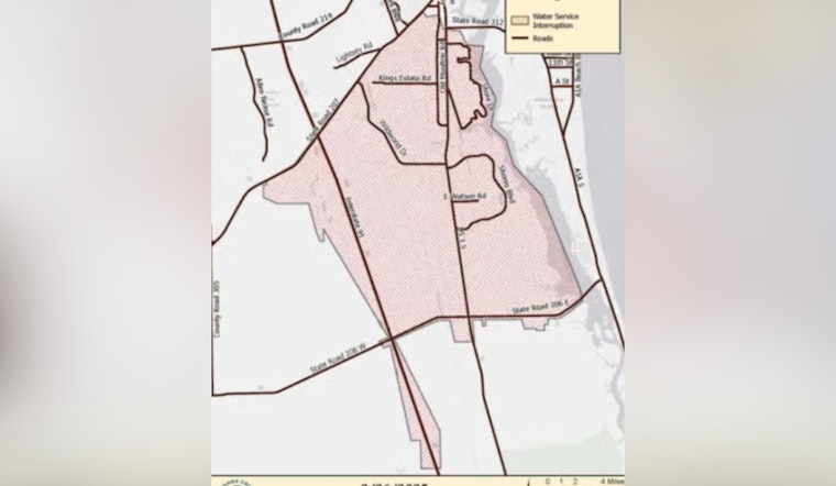 St. Johns County Faces Water Woes as Utility Crews Scramble to Repair Major Water Main Break