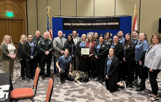 St. Johns County Sheriff's Office Communications Division Honored with FL-TAC Re-Accreditation