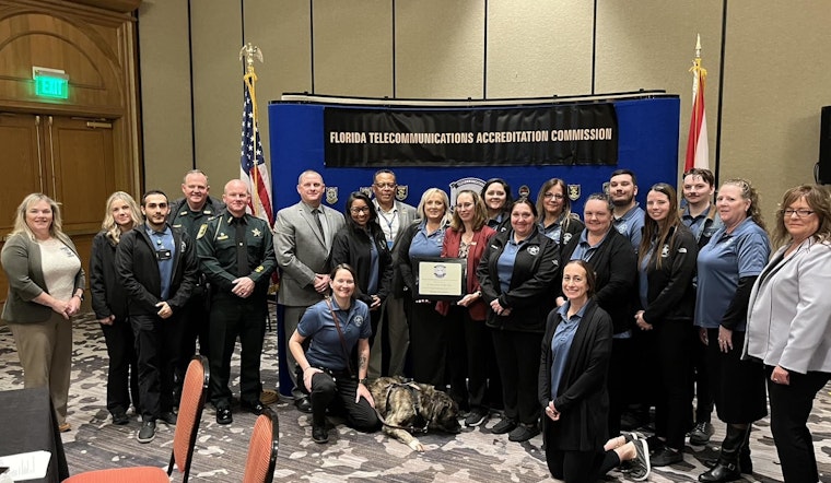 St. Johns County Sheriff's Office Communications Division Honored with FL-TAC Re-Accreditation