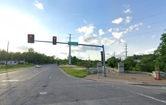 St. Louis Chase Ends by River Des Peres with One Suspect Captured and Another at Large After Striking Bicyclist