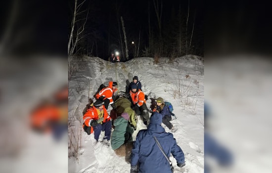 St. Louis County SAR Teams Brave Sub-Zero Temperatures in Nighttime Rescue Training Exercise