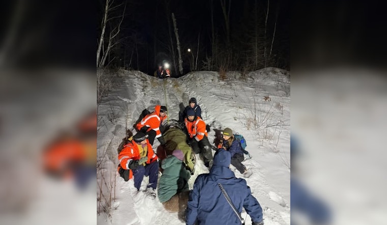 St. Louis County SAR Teams Brave Sub-Zero Temperatures in Nighttime Rescue Training Exercise