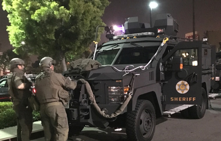 Standoff in South Los Angeles Ends Peacefully as Suspect Surrenders to LA County Sheriff's SEB