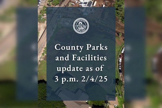 Storm Damaged Parks in Maui Remain Closed as Clean Up Continues with Kama‘ole Beach Park II Reopening