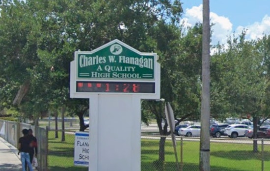 Student Arrested for Writing Threat in Bathroom at Flanagan High School in Pembroke Pines