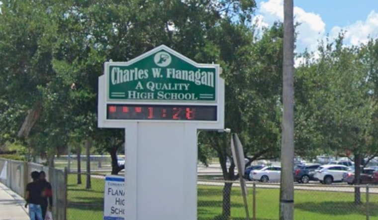 Student Arrested for Writing Threat in Bathroom at Flanagan High School in Pembroke Pines