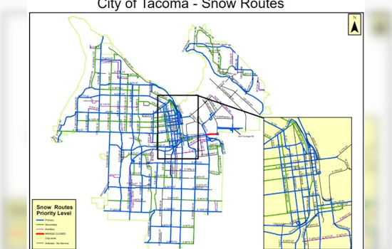 Tacoma Rolls Out Snow Response Fleet Ahead of Winter Weather Onslaught