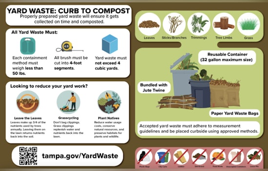 Tampa Celebrates One Year of Transforming Yard Waste to Compost, Achieving Environmental Milestones